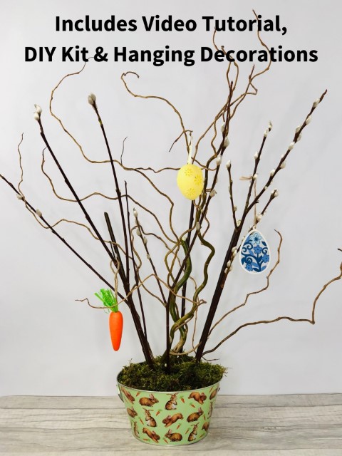 Make Your Own Easter Tree - With Tutorial Video and DIY Kit